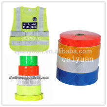 CY Sew on Garment Colorful Safety Reflective Ribbon Tape Wholesale